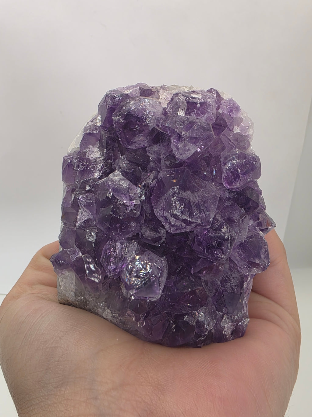 Amethyst Crystal Cluster | Natural Purple Amethyst Geode for Home Decor & Energy Healing