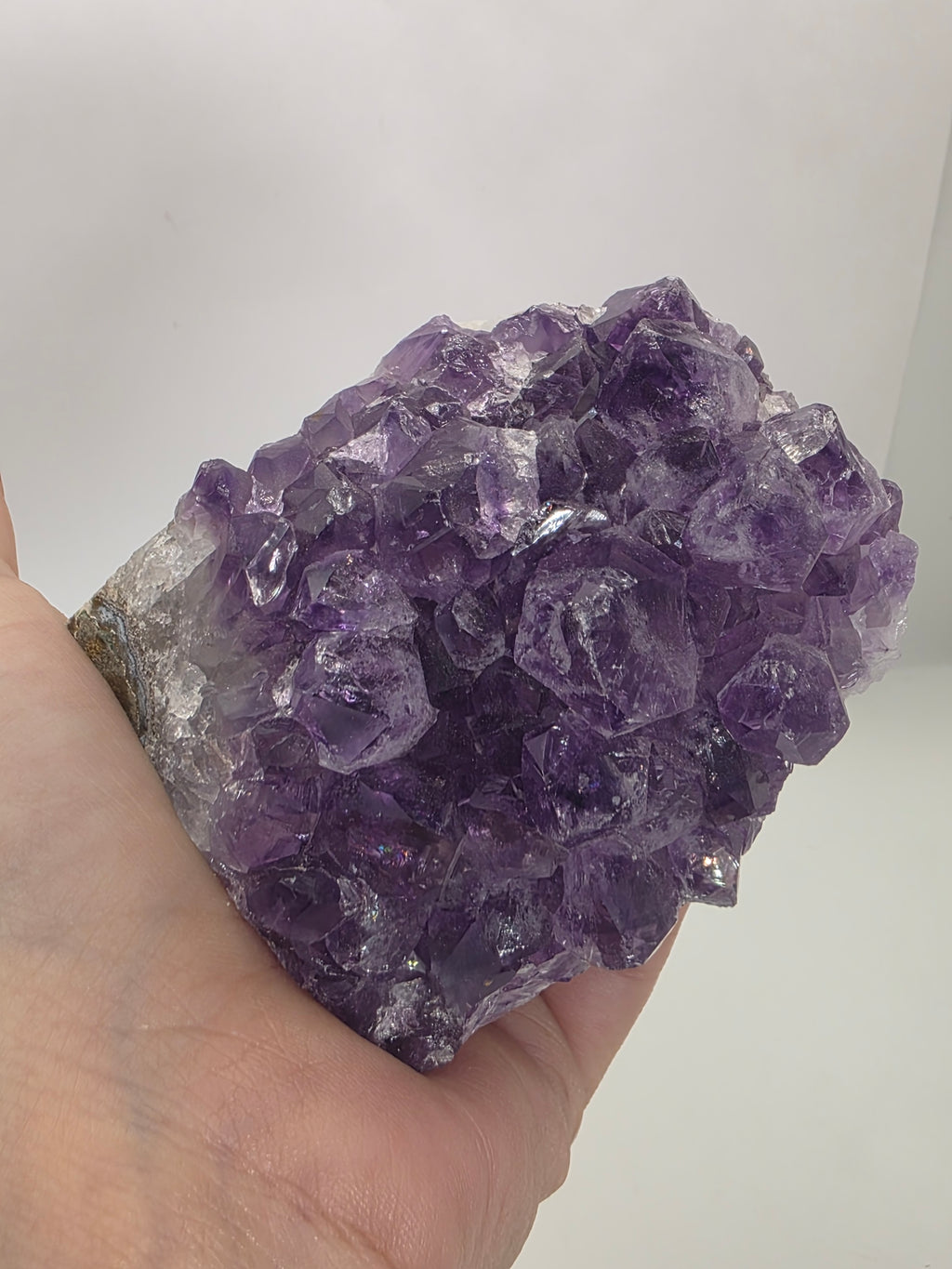 Amethyst Crystal Cluster | Natural Purple Amethyst Geode for Home Decor & Energy Healing
