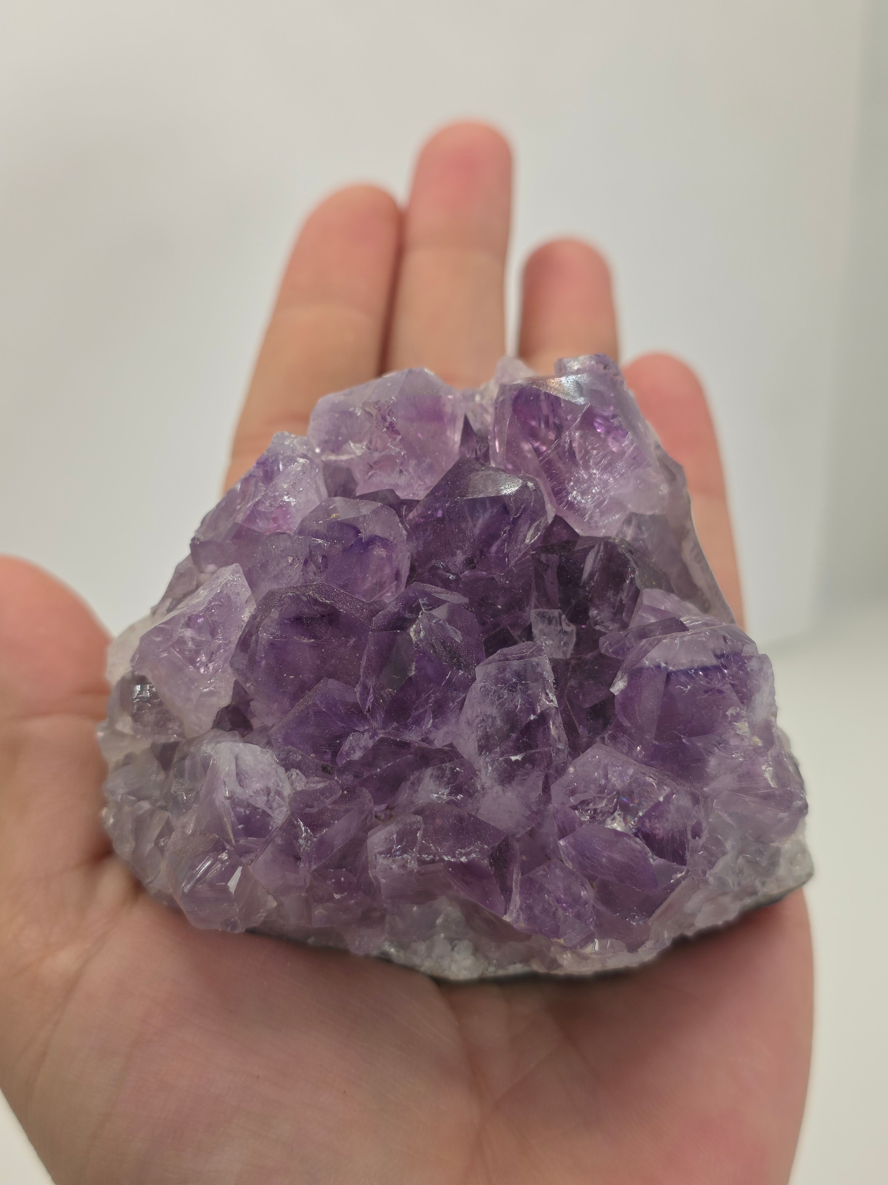 Amethyst Crystal Cluster | Natural Purple Amethyst Geode for Home Decor & Energy Healing