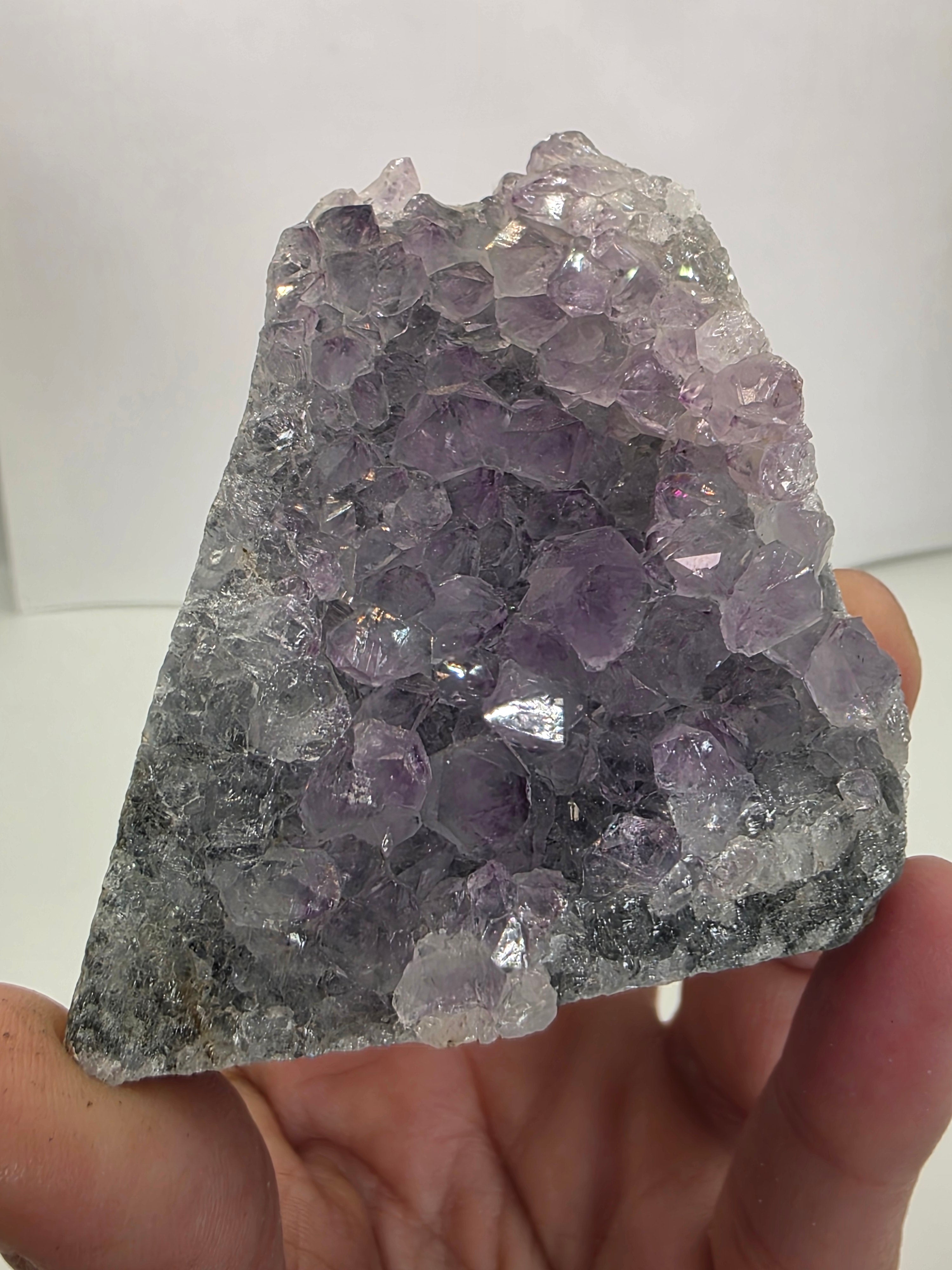 Amethyst Crystal Cluster | Natural Purple Amethyst Geode for Home Decor & Energy Healing