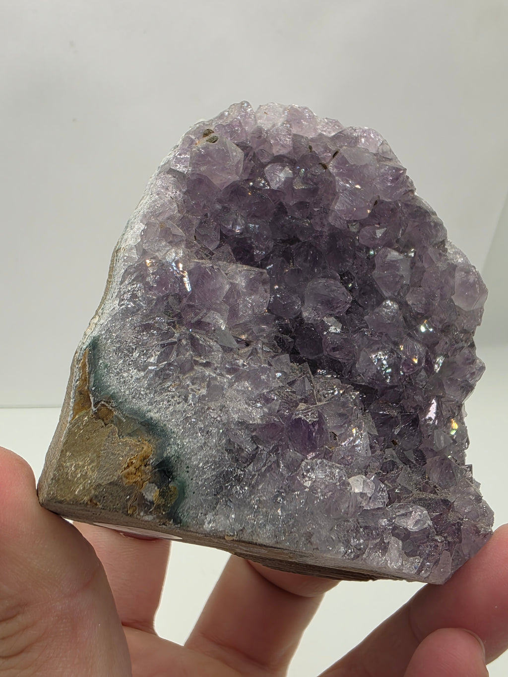 Raw Amethyst Crystal Cluster | Rich Purple Geode Statement Piece