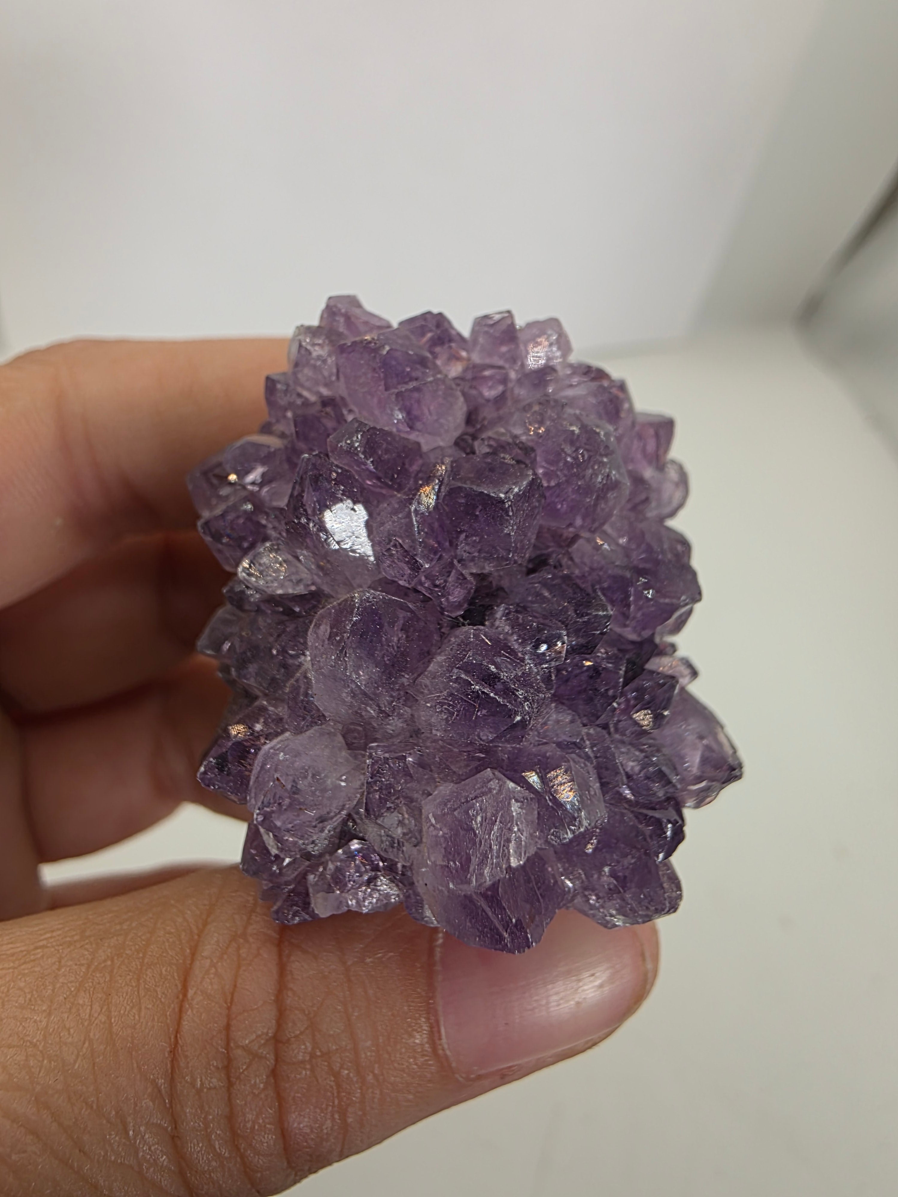 Amethyst Crystal Cluster | Chunky Point Mineral Specimen