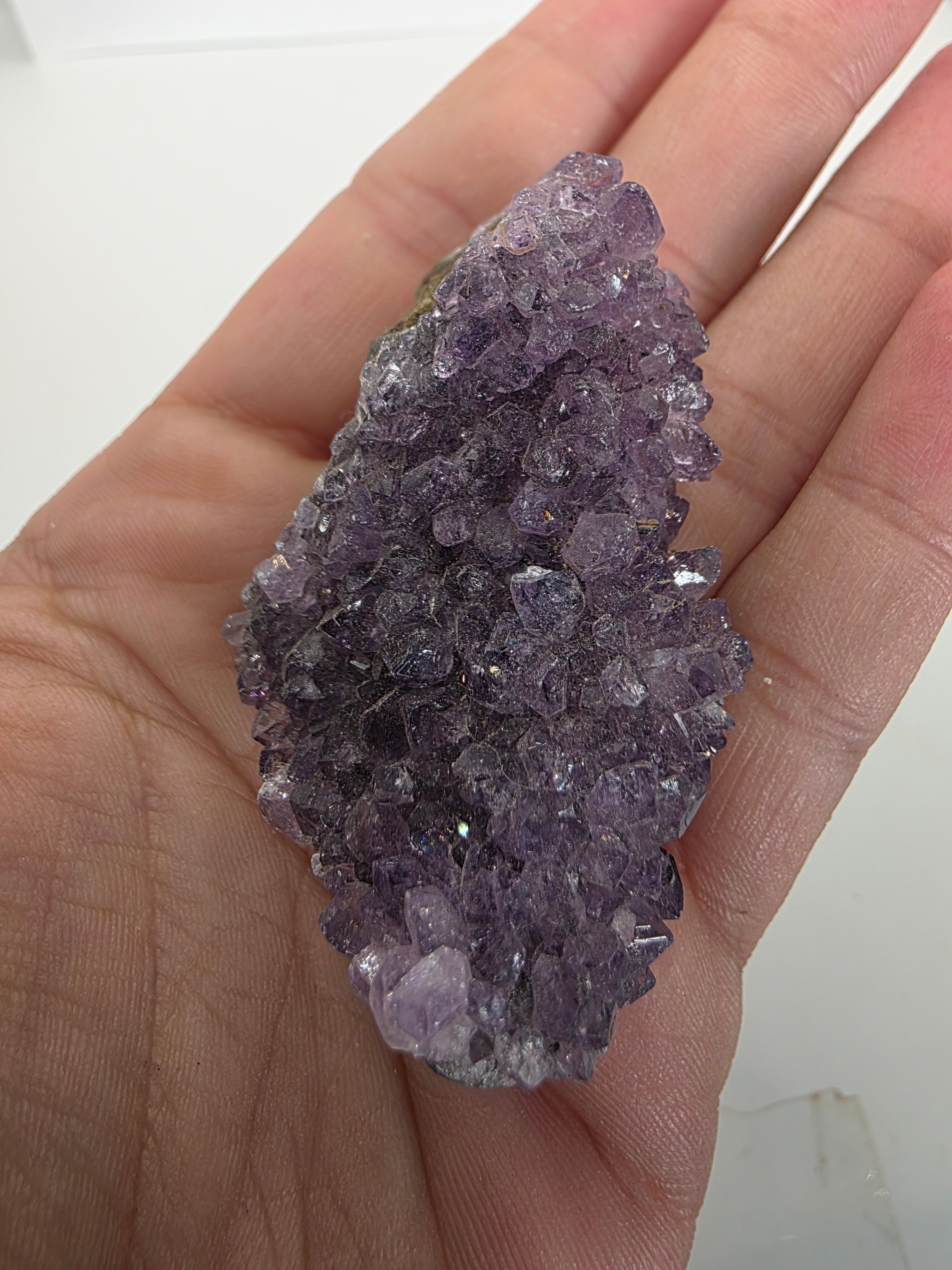 Raw Amethyst Crystal | Small Purple Cluster Gift Piece