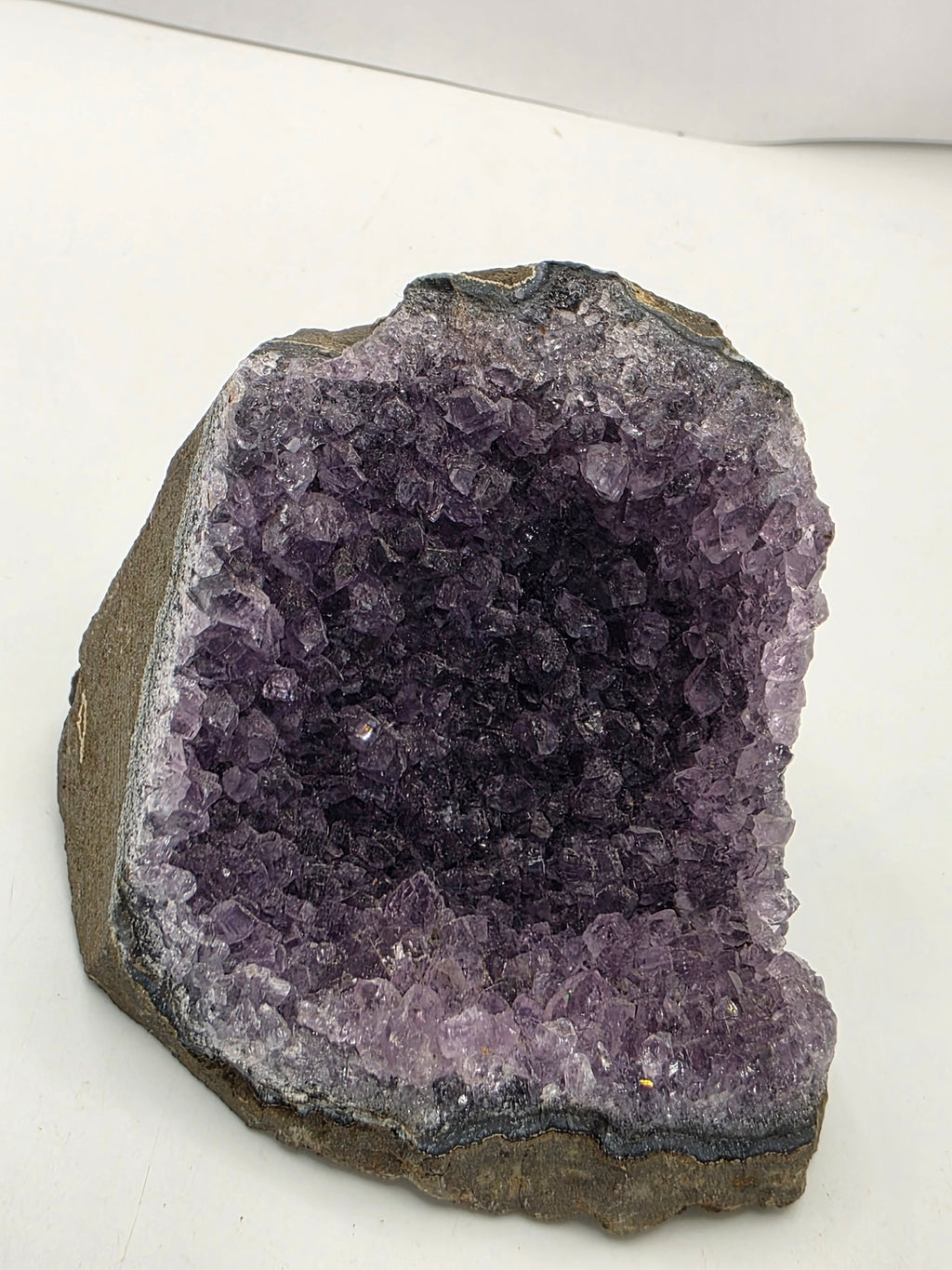 Large Amethyst Geode – Deep Purple Crystal Cluster | Natural Amethyst Cave | Healing Crystal Décor
