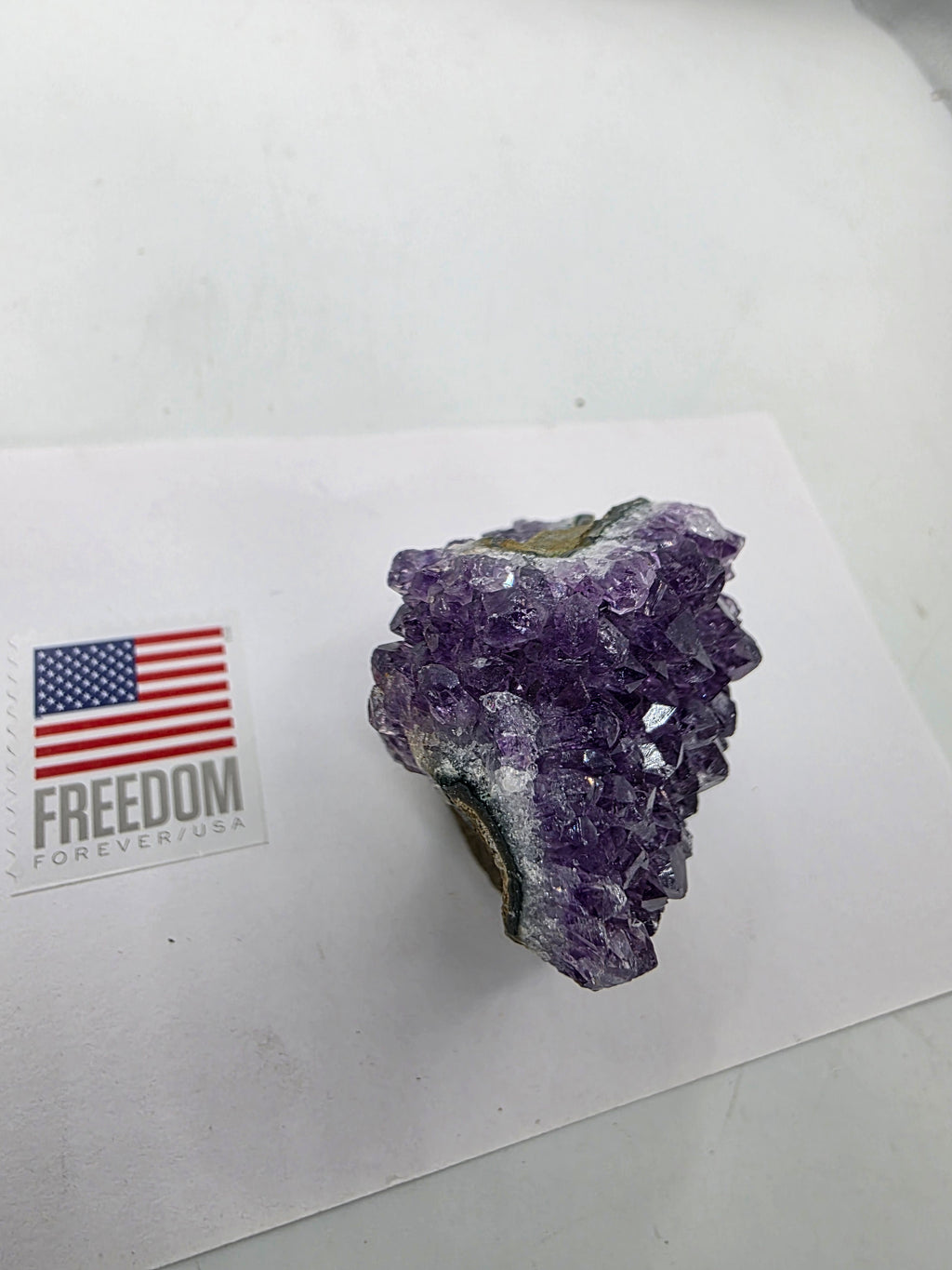 Amethyst Crystal Cluster – Raw Amethyst Geode | Natural Healing Crystal Décor | Purple Quartz Stone