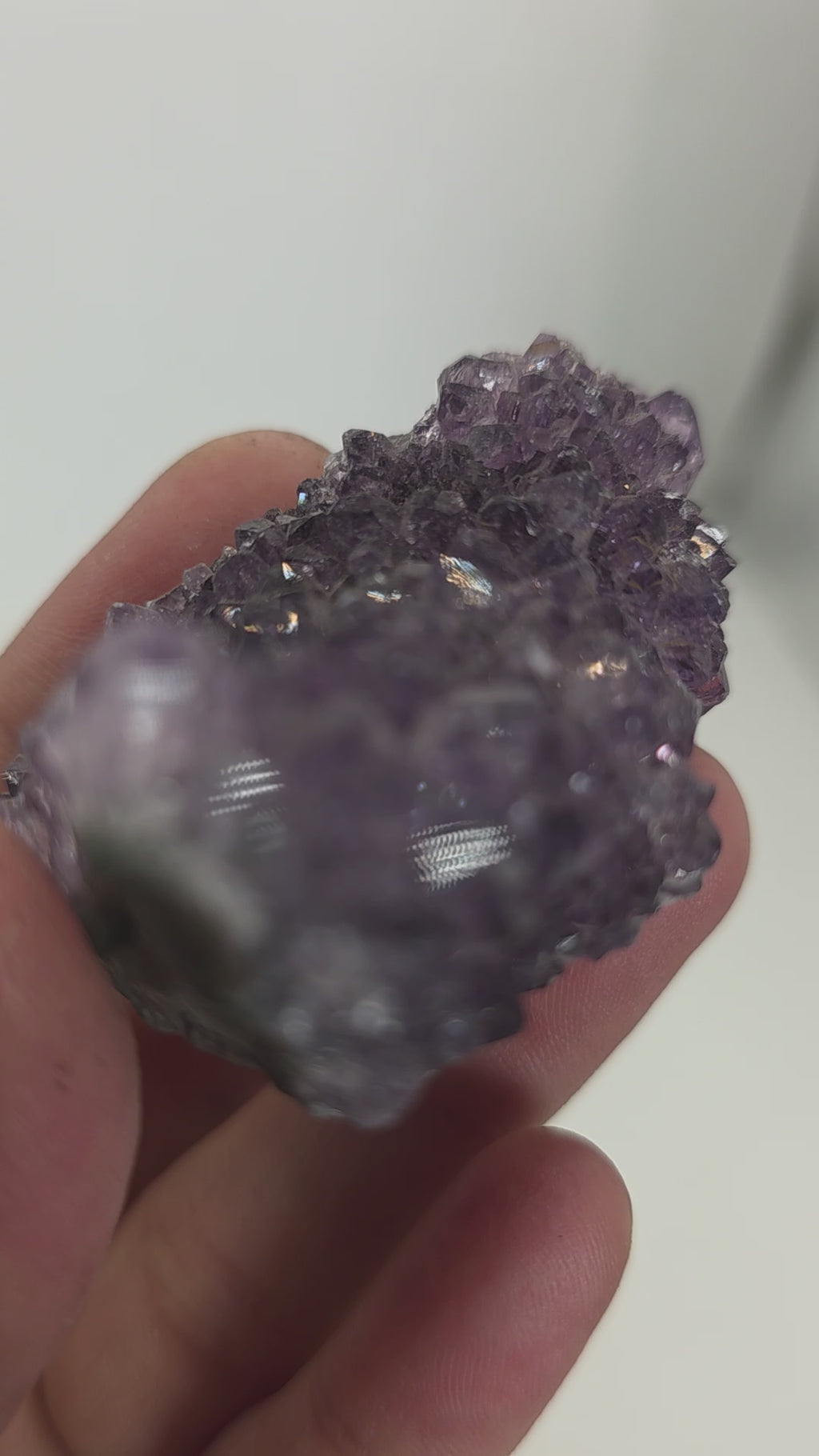 Raw Amethyst Crystal | Small Purple Cluster Gift Piece